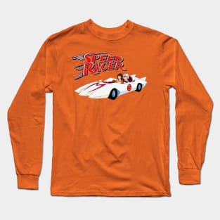 Speed Racer Mach 5 vintage TV cartoon Long Sleeve T-Shirt